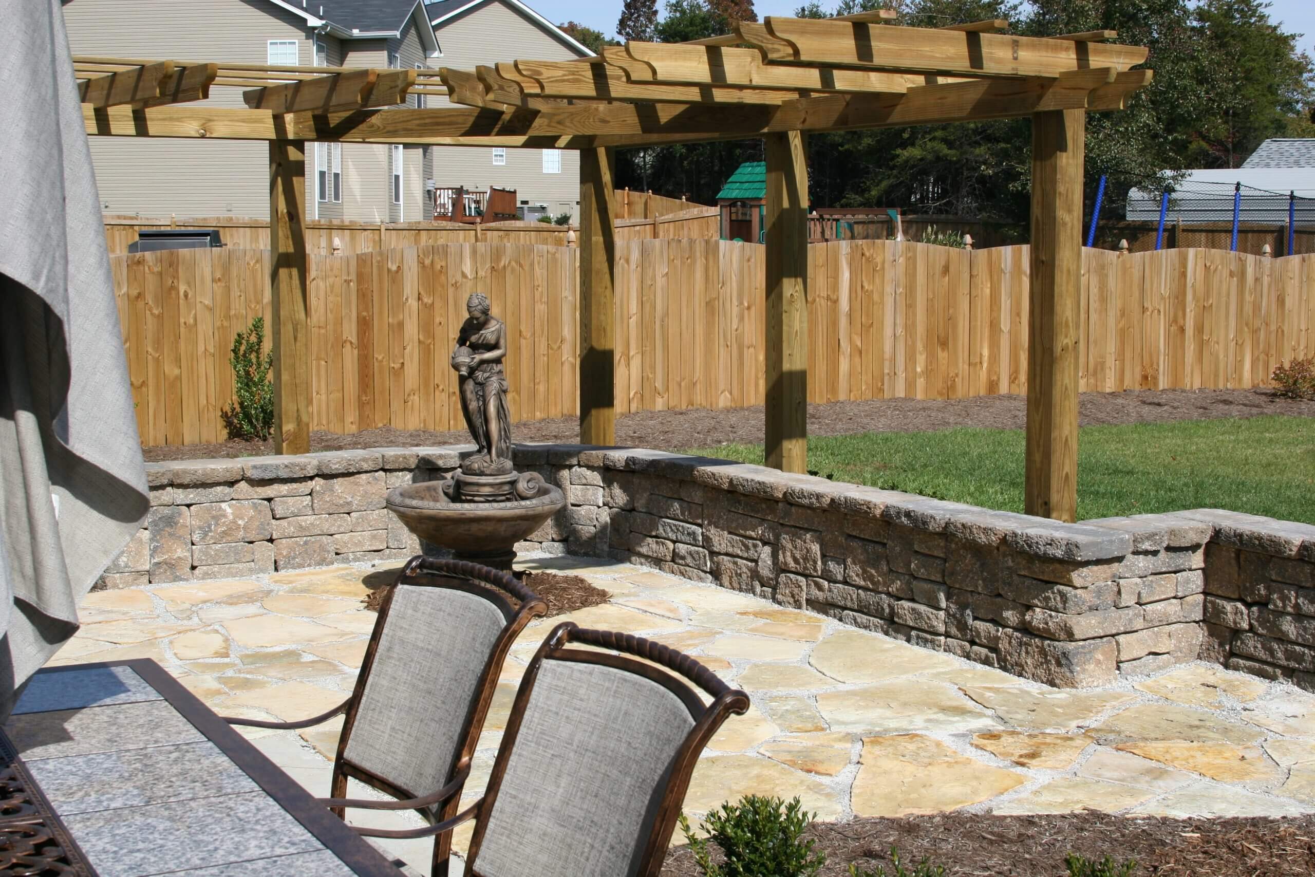 Belgard Retaining Wall Installation Project in Oak Ridge Tennessee