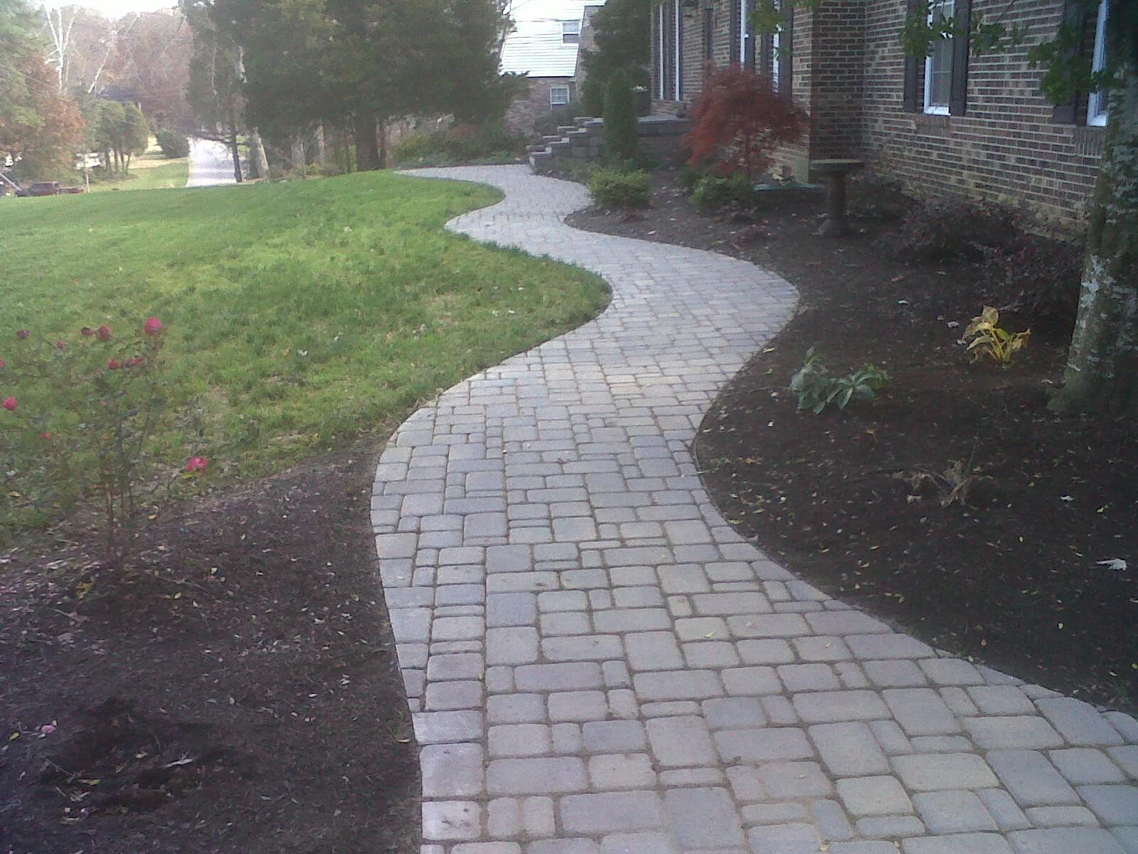 Paver Sidewalk in West Knoxville, TN